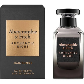 Image 1 of Abercrombie & Fitch Authentic Night for Men EDT 100 ml