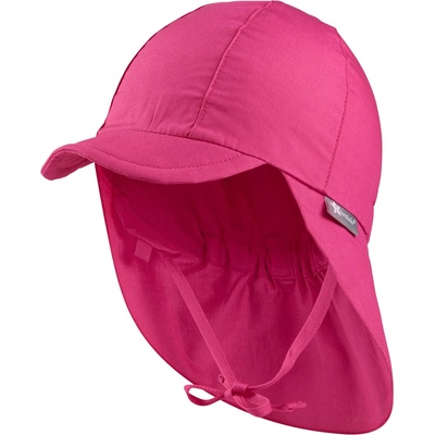 Sterntaler Детска шапка с козирка Sterntaler Kids' Peaked Cap with Neck Flap Cap - Magenta - размер 47 cm (904-3659-0213)