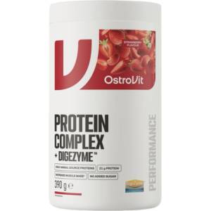 OstroVit Protein Complex + DigeZyme [390 грама] Ягода
