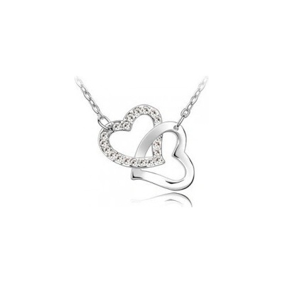 Swarovski element s Prívesok srdiečko KPSW032