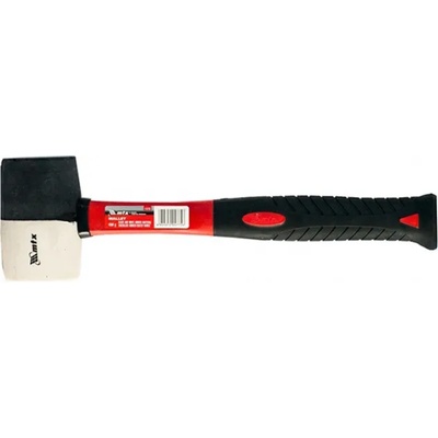 Tools world ЧУК ГУМЕН 450гр ЧЕРНА И БЯЛА ГУМА ДРЪЖКА ФИБРОСТЪКЛО (111719)
