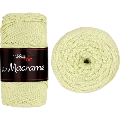 Vlna-hep pp Macrame - polyester PP Macrame: nová - 4176 Hruškově zelenkavá