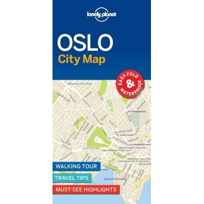 Lonely Planet Oslo City Map Lonely PlanetSheet map folded