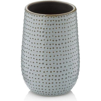 KELA Керамична поставка за четки за зъби KELA Dots, сива (1617)