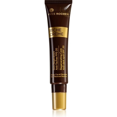 Yves Rocher OF 20 Riche Créme Regenerační péče proti pigmentovým skvrnám 40 ml