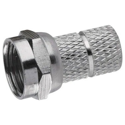 EMOS Konektor F vidlice pro koax CB113, 10ks 1807100700