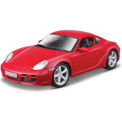 Maisto PORSCHE CAYMAN S červené 1:18