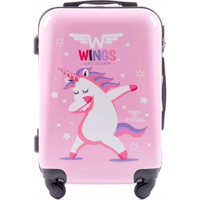 WINGS kufr unicorn kd01 jay Růžový 28 l – Sleviste.cz