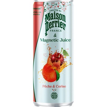 Perrier & Juice - Peach & Cherry slim консерва 250мл
