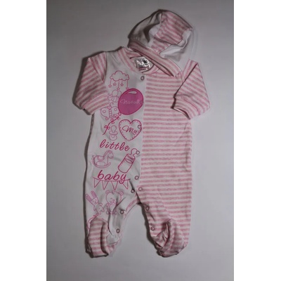 НАТАЛИ Гащеризон рае + шапка, 56, 62 /розов/