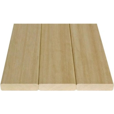 Lavičkový profil saunový 22 x 80 x 1000 mm - abachi, kvalita A