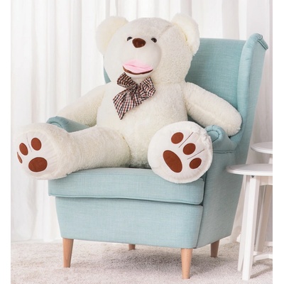 Majlo Toys medveď Maty biely 130 cm