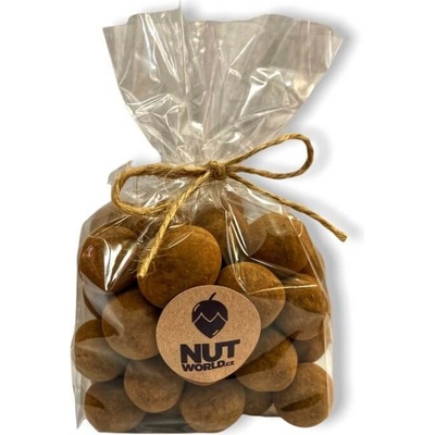 Nutworld Lískové ořechy v mléčné čokoládě a skořici v celofánu 200 g