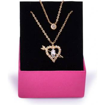 Base Дамско двойно колие с елемент цвете - Златисто 20210835685 (365786_Златист)