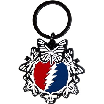 Grateful Dead Steal Your Face Butterflies Ключодържател (GRATEKEY08)