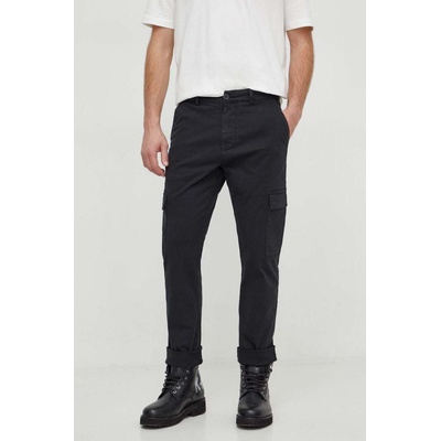 Pepe Jeans Панталон Pepe Jeans в черно с кройка тип карго (PM211641)