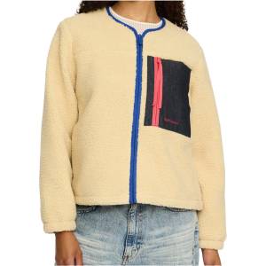 Selfhood Дамско поларено яке Selfhood Women's Pocket Teddy Fleece jacket - Offwhite (105-7233-0214)