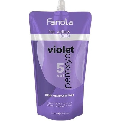 Fanola No Yellow Оксидант с виолетов пигмент, 5 Vol, 1000 ml