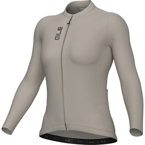 Alé Дамска фланелка с дълъг ръкав за колоездене Alé Women's Pragma Color Block L/S Jersey Cycling jersey - Stone - размер 3XL (156-2371-0318)