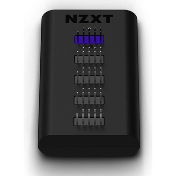 NZXT USB Хъб NZXT Internal USB Hub 3 (AC-IUSBH-M3), 4 порта, от SATA към 4x USB 2.0 Type-A, черен (AC-IUSBH-M3)