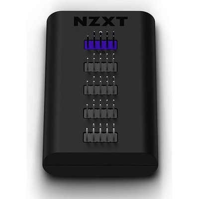 NZXT USB Хъб NZXT Internal USB Hub 3 (AC-IUSBH-M3), 4 порта, от SATA към 4x USB 2.0 Type-A, черен (AC-IUSBH-M3)