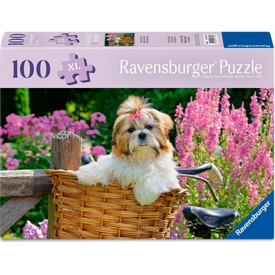 Ravensburger Пъзел Ravensburger от 100 XL части - Сладко малко кученце (12001731)