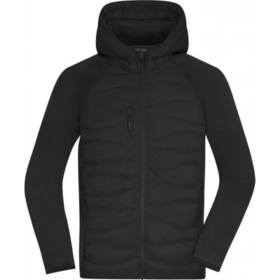 James & Nicholson pánska hybridná bunda JN1330 Black