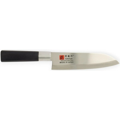 Sekiryu Japonský nůž Santoku 16,5cm Black