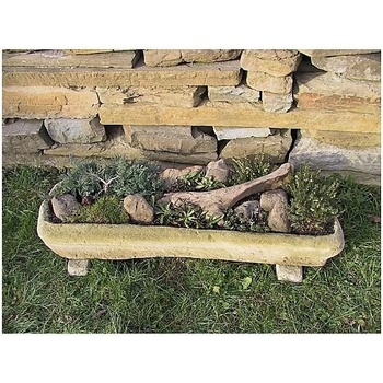 Nohel Garden Koryto H3 imitace kamene 22kg 90x33x16 cm