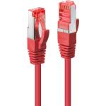 Lindy Пач кабел LINDY 47734, S/FTP, Cat. 6, 2m, червен (47734)