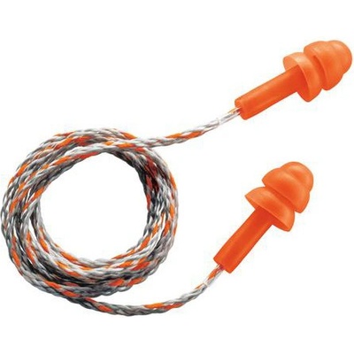 Uvex WHISPER Zátky na ochranu sluchu 50 párov Oranžová