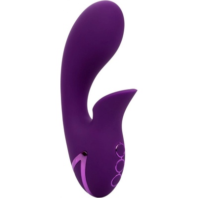 CalExotics California Dreaming Huntington Beach Heartbreaker silikonový na bod G se stimulátorem klitorisu 14,5 x 4,5 cm