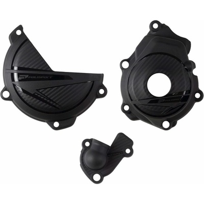 Polisport Engine covers protection kit 91370 čierna
