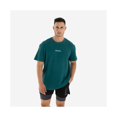 Picsil pánské Oversize tričko Urban z organické bavlny zelené