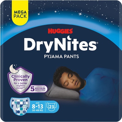 Huggies DryNites 30-34 kg Boy 23 ks L