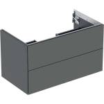 Geberit ONE - Шкаф за мивка 89x50x47 cm, 2 чекмеджета, лава 505.263. 00.3 (505.263.00.3)