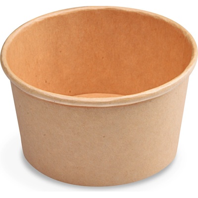 Wimex Papierová miska okrúhla kraft 115mm 350ml `S`