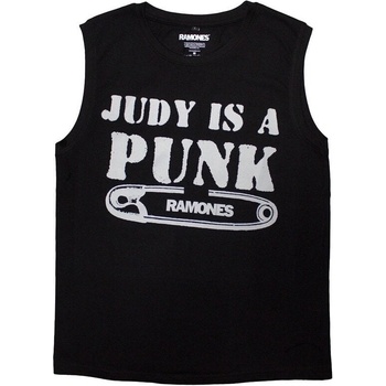 Ramones Риза Judy Unisex Black S (RATANK77MB01)