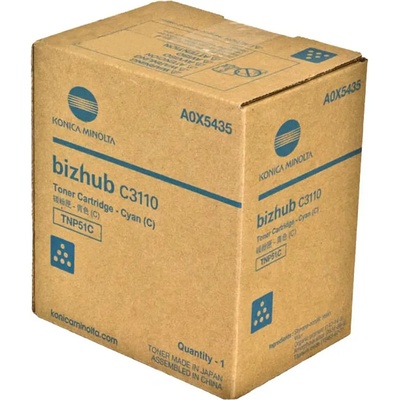 Konica Minolta TNP51C Оригинална тонер касета (циан)