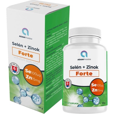 ADAMpharm Selén + Zinok Forte 60 kapsúl