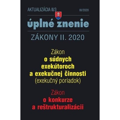 Aktualizácia II/4 2020 – Zákon o verejnom obstarávaní