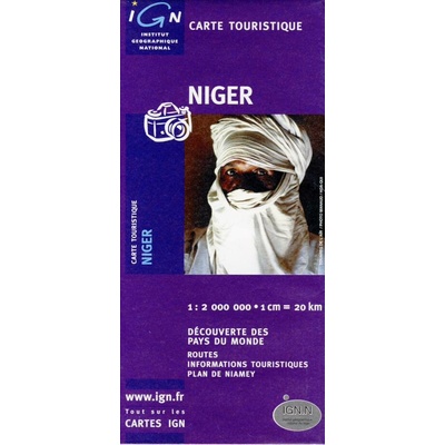mapa Niger 1:2 mil.