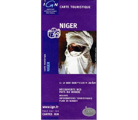 mapa Niger 1:2 mil.
