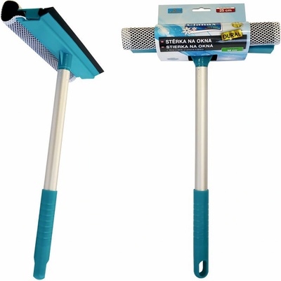 CLANAX Stěrka na okna molitan + guma 25 cm, tyč 38 cm – Zbozi.Blesk.cz