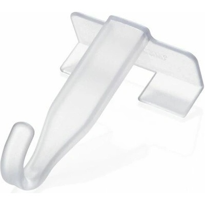 Tescoma FlexiSPACE 899513.00 - Háčiky na dvere FlexiSPACE, 2 ks, transparentné