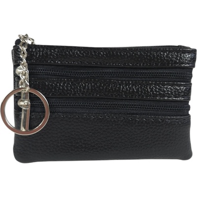 Черен ключодържател - портмоне - Glos