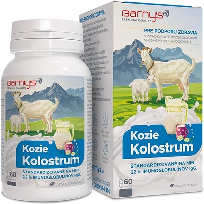 Barny's Kozí kolostrum 60 kapslí