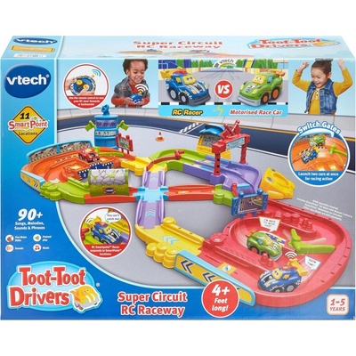 VTech Интерактивна играчка Vtech Toot-Toot Drivers - Състезателна писта (V570003)