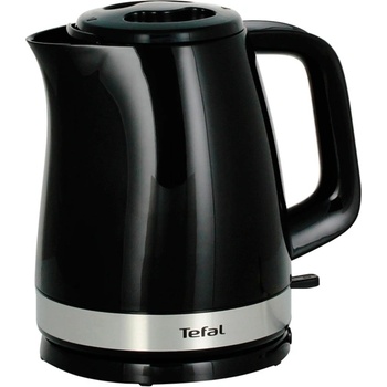 Tefal Електрическа кана Tefal Delfini Plus KO150F30, 2400 W, 1.5 l, 360° основа, Филтър, Черна (KO150F30)