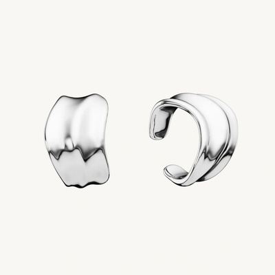 SilveAmo Strieborné záušnice Elsa C22076